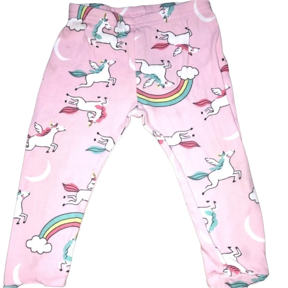 Carter’s 12 Month Girls Unicorn & Rainbow Leggings